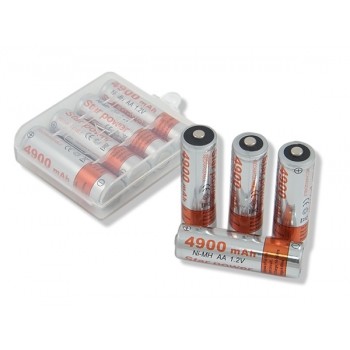 Įkraunami elementai AA Star Power NI-MH 4900MAH (4vnt.) Įkraunami elementai AA Star Power NI-MH 4900MAH (4vnt.)